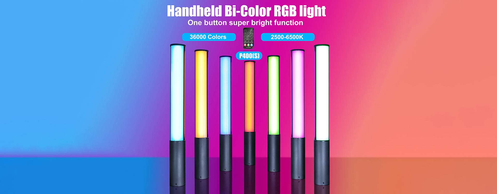 P400/P400S RGB full color photography lighs
