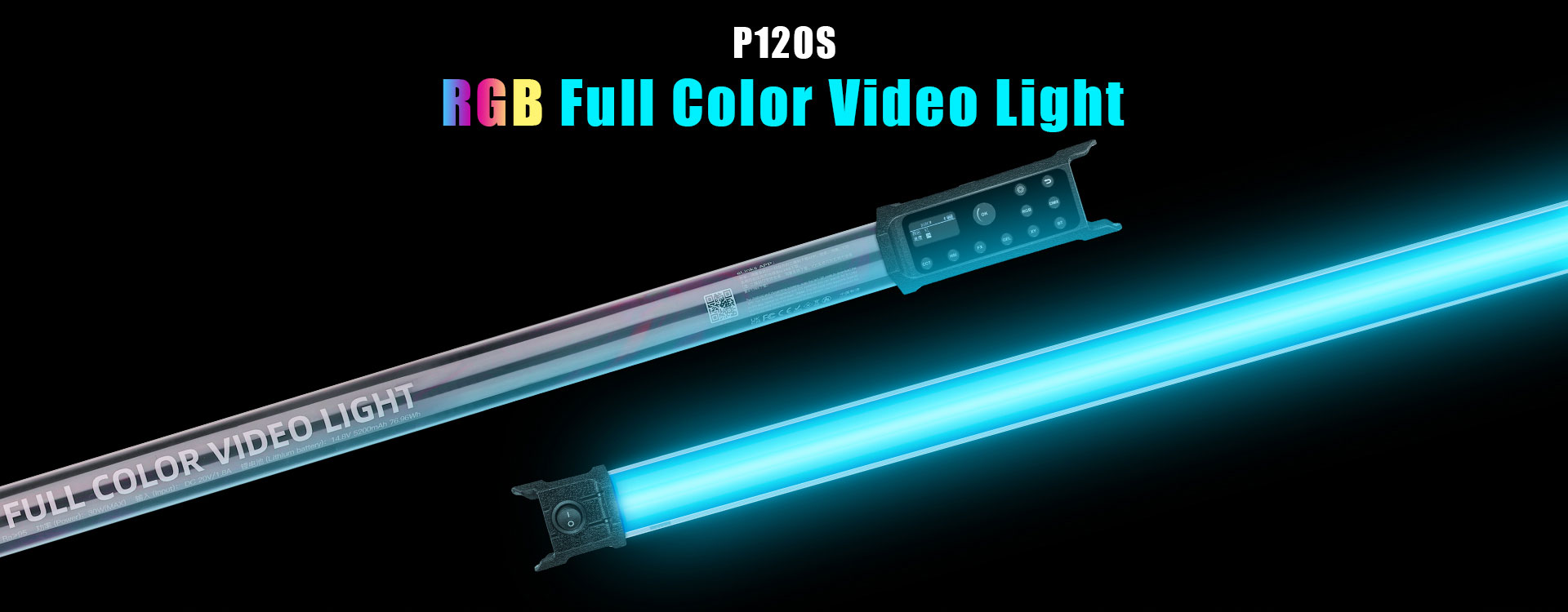 P120S RGB Full Color Video Light
