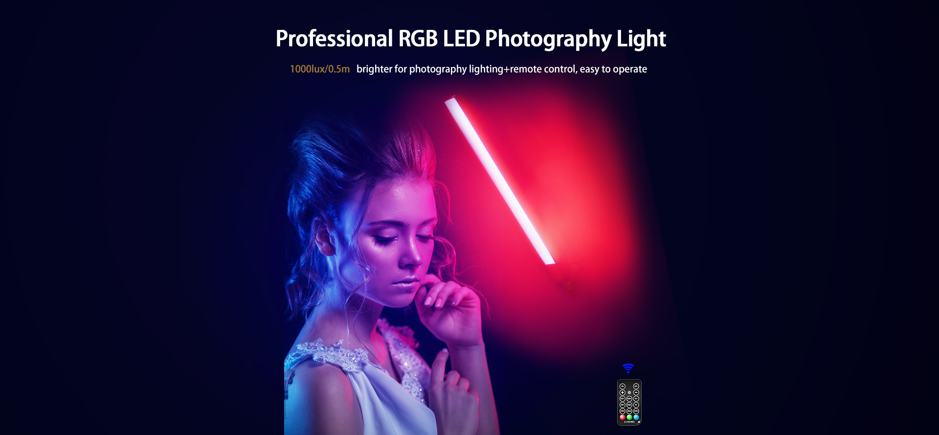 Q508A RGB colorful photography light